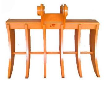 Buy cheap PC200-7 PC220 Excavator Root Rake Attachment For 1-20 Ton from wholesalers