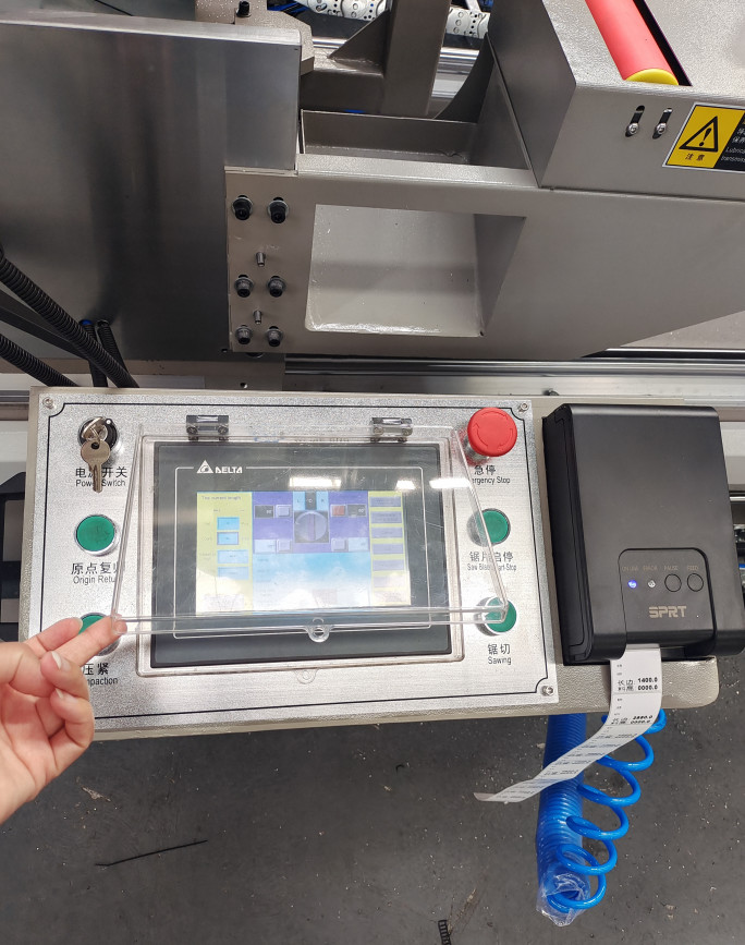 Aluminium Profile Sawing Machine Double Head Sawing Machine