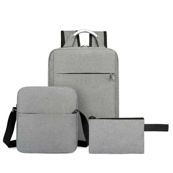Buy cheap Custom Logo Wholesale Outdoor Waterproof School Backpack Bag USB Light Laptop Backpacks Laptop Backpack Set from wholesalers