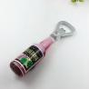 Buy cheap Shinny Gifts Beer Bottle Shape Liquid Bottle Opener with Magnet Promo Gifts from wholesalers