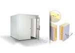 800*1800mm Cold Storage Door Parts Beautiful Appearance Excellent Sealing