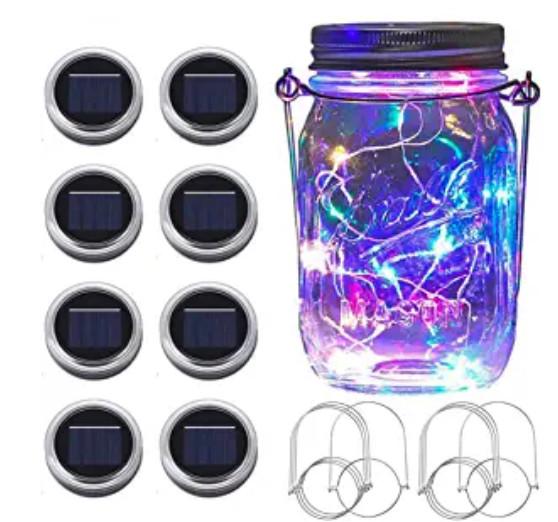 Buy cheap Waterproof Multicolor 30LEDs 1.2V Mason Jar Lid Solar Lights from wholesalers