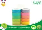 Coloured Printed Parcel Tape , Transparent Bopp Tape For Paper Sealing