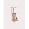 Buy cheap Women S Dress Shoes In Apricot Color With Chunky Heel And Strap Design For Job Market from wholesalers