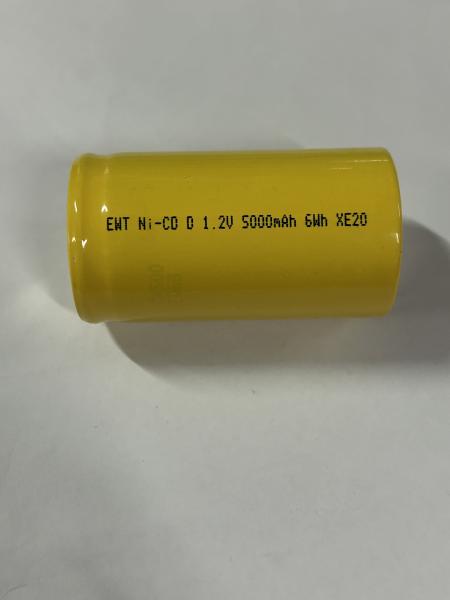 Buy cheap 5000mAh NICD CEll -20°C To 55°C and Long-Lasting for Industrial Applications from wholesalers