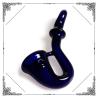 Buy cheap Green / Black Glass Hook Hand Smoking Pipe 4 Inches Pipe Hand Blown from wholesalers