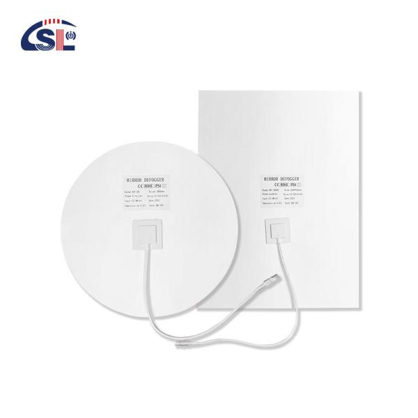 Buy cheap Defogger Waterproof PET Material Anti Fog Film For Bathroom Mirror 10-20 Temperature 12-24V from wholesalers
