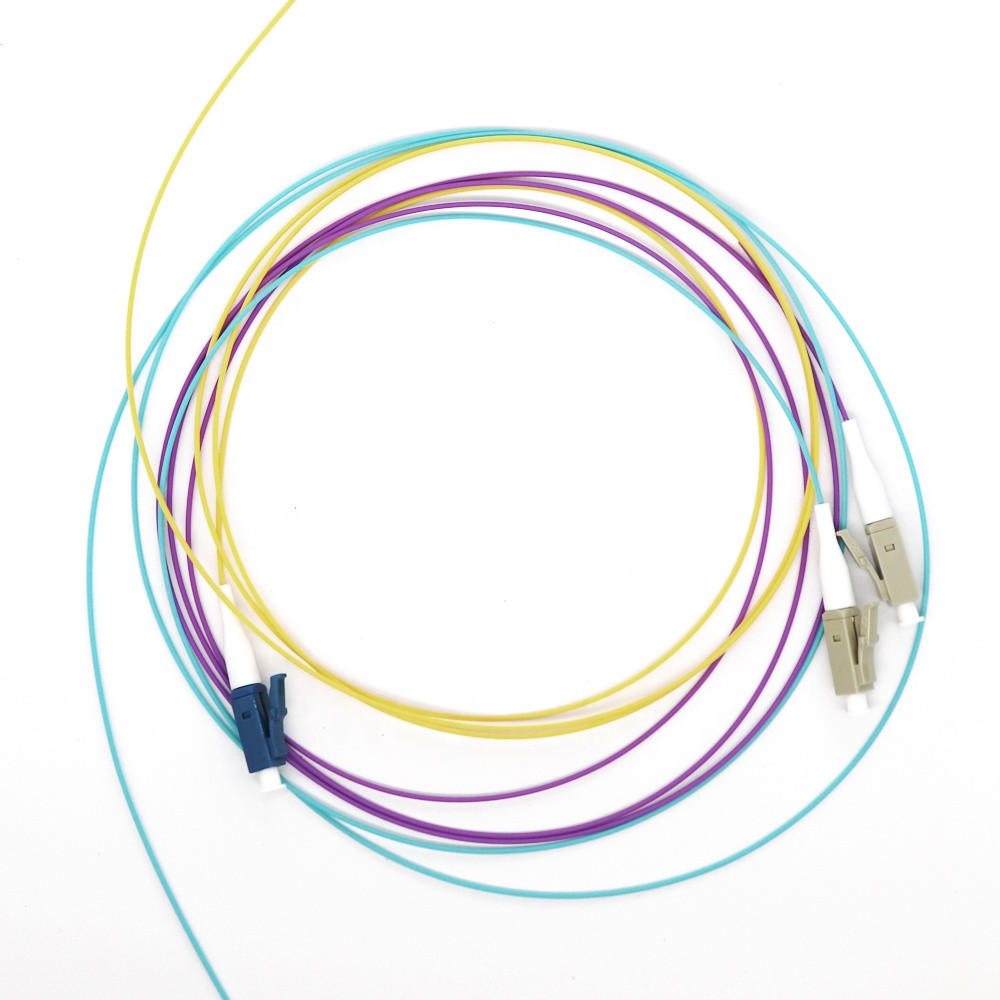 FTTH FTTB 12Cores SC UPC 0.9mm multimode Optical Fiber Pigtail