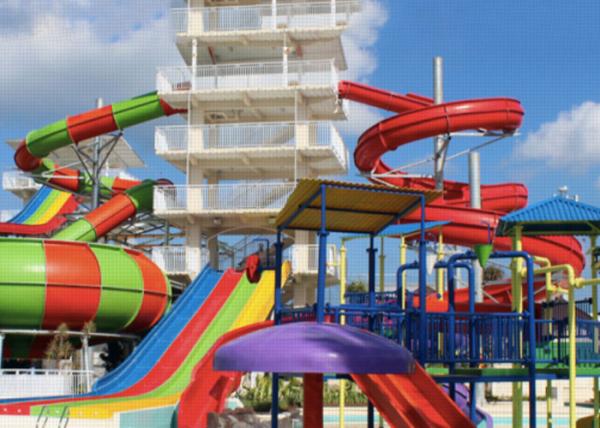 Buy cheap Theme Park Fiberglass Water Slide Customized Closed Tube Spiral FRP For Adult from wholesalers