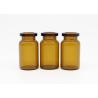 Buy cheap 6ml Brown Medicinal and Cosmetic Borosilicate Glass Bottle Vial from wholesalers