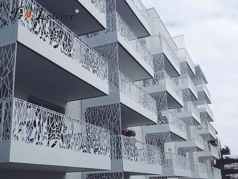 Factory Price CNC Laser Cut Aluminum Screen for Exterior Decorative