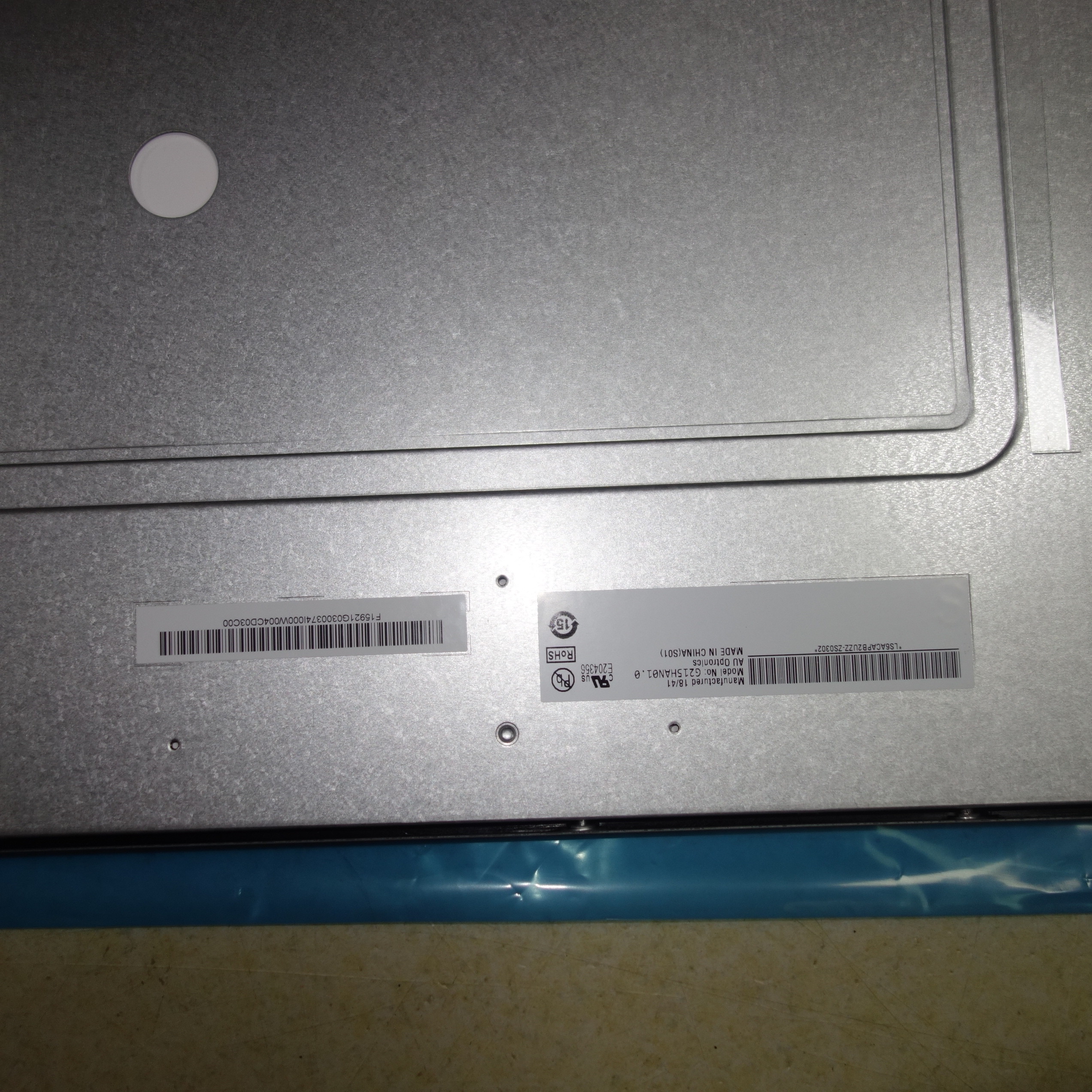 21.5" G215HAN01.0 LCM 1920×1080 AUO Medical LCD Panel