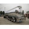 Buy cheap Aluminum Fuel Tank Semi Trailer 42000 Liters With BPW Axle And 7500kg Weight from wholesalers