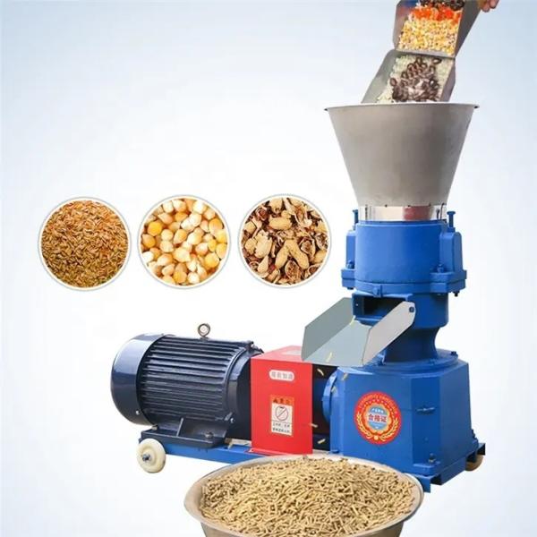 Buy cheap Small Scale Fish Food Pellet Machine Diesel Engine Manual Model from wholesalers