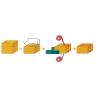 Buy cheap Electric Carton Sealing Machine Auto Flaps Folding Side Belts Driven Sealer from wholesalers
