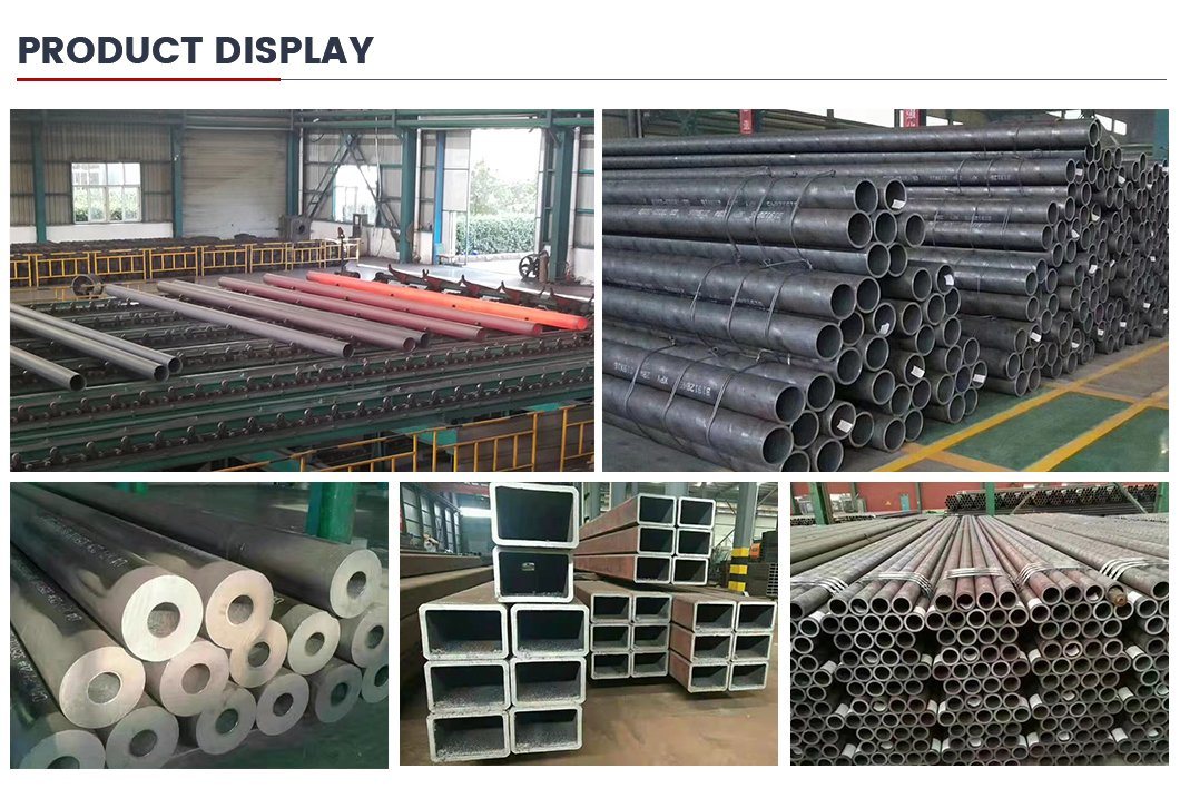 Pre-Shipment Inspection Large Stock S235jr Ss330 Q195 Q235 Hot Rectangular Seamless Steel Tube Factory