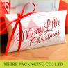 Buy cheap Merry Christams pillow box manufacturers custom printed pillow paper boxes supplier from wholesalers