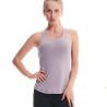 Buy cheap Breathable High Impact Longline Sports Bra Velour Fabric Padded from wholesalers