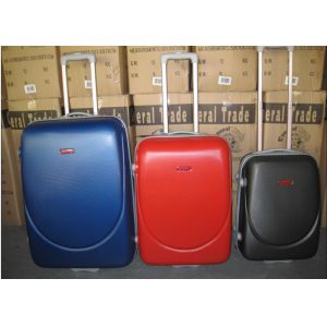 Buy cheap Fashionable ABS 2 Wheel Trolley Luggage , Zipper Framed Two Wheel Carry On Luggage from wholesalers