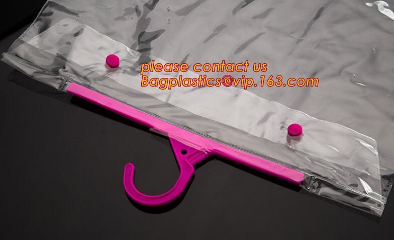Shirt Packaging Bags, Hanger Frosted Bags, Packaging Bag Hook Hanger Bag Underwear Shirt Bag