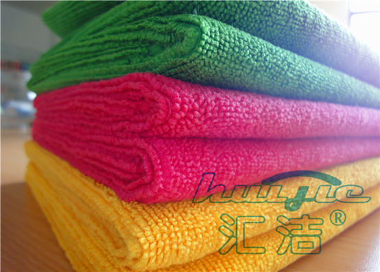 Eco Friendly 100% Polyester Microfiber Cleaning Cloth Super Comfortable 12” x 12”