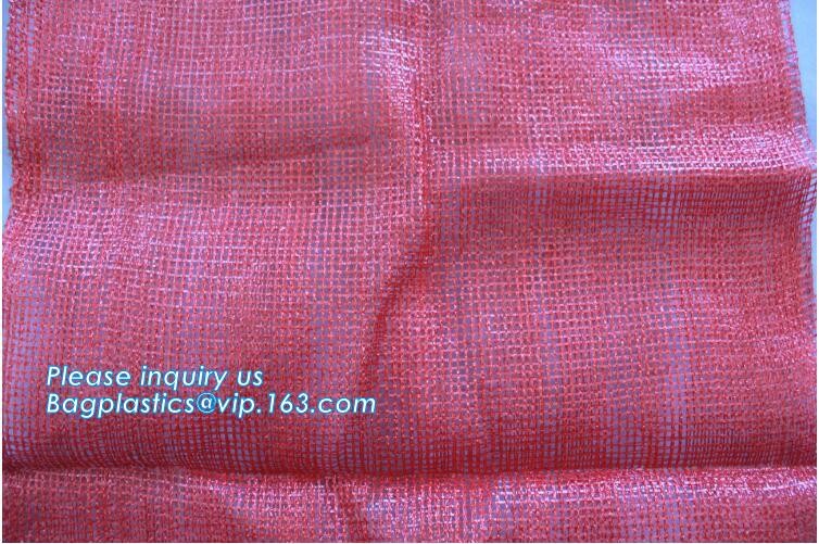 40x60cm yellow raschel mesh onion packing bag,Hot sale PE raschel mesh bag for potato,raschel net bag & pp raschel mesh
