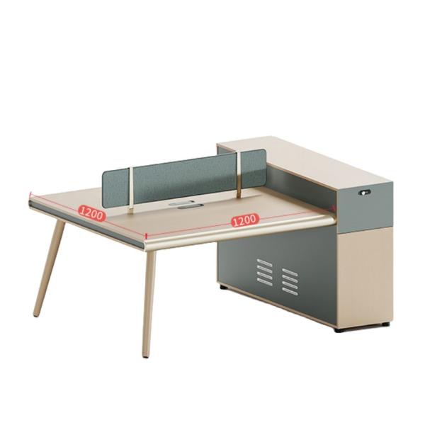 Buy cheap Customizable Staff Desks and Chairs Combination for Four People Office Workstation from wholesalers