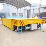 Shipyard 10T Motorized Transfer Trolley With Cable Reel 4000 * 2200 * 600mm Size