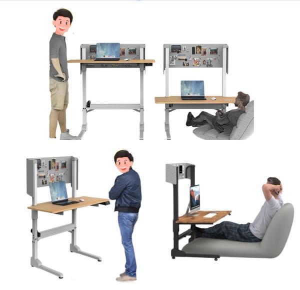 Buy cheap Office Furniture Pneumatic Standing Lifting Desk for Height Adjustment in Kitchen from wholesalers