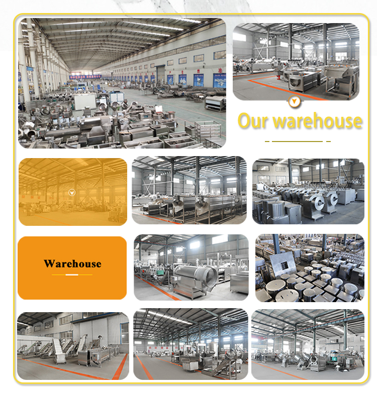 Food Processing Equipment for Automatic Potato Machine Line and Cassava Chips Making