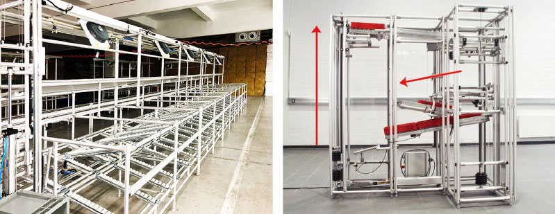 The Third Generation Lean Pipe Aluminium Alloy Tube For Pipe Rack System Automation Equipment