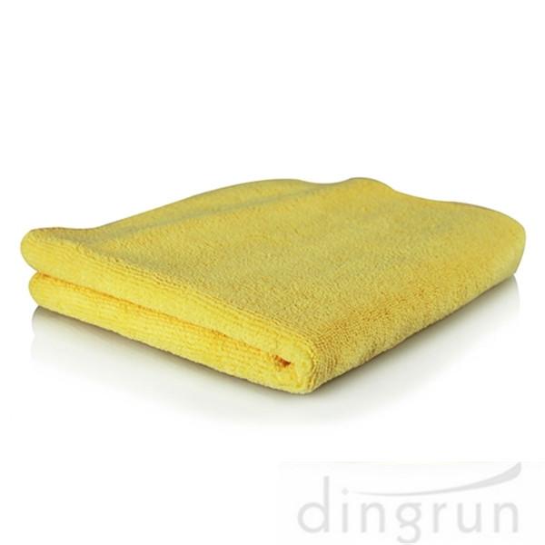 Buy cheap Yellow Dark Blue Custom Microfiber Towels For Car Washing Dryfast from wholesalers