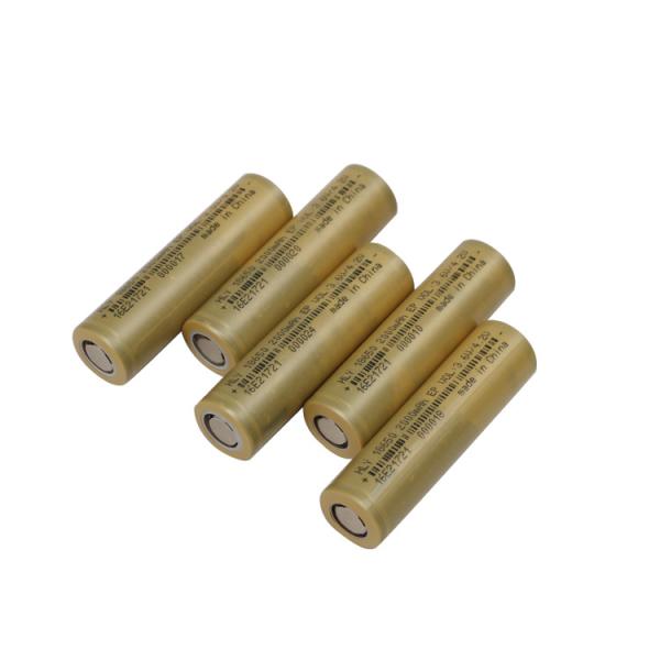 Buy cheap 2000mah 18650 Rechargeable Lithium Ion Battery Cell 500 Times High Rate from wholesalers
