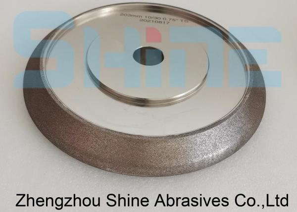 Buy cheap 203mm CBN Sharpening Wheel Electroplated Bond WM10/30 Profile from wholesalers