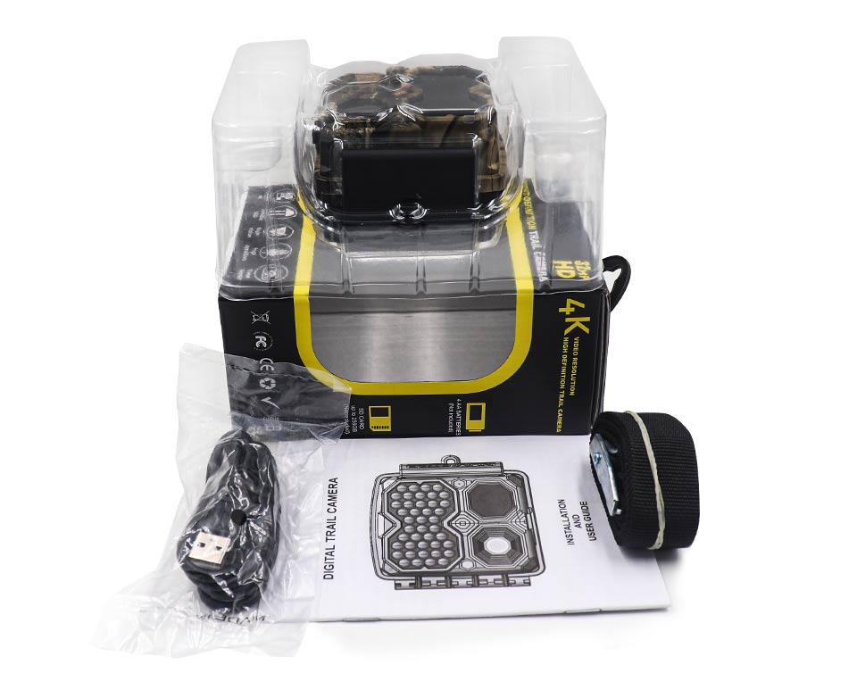 Camouflage 12MP IPX6 Waterproof Tiny Wildlife Hunting Trail Camera