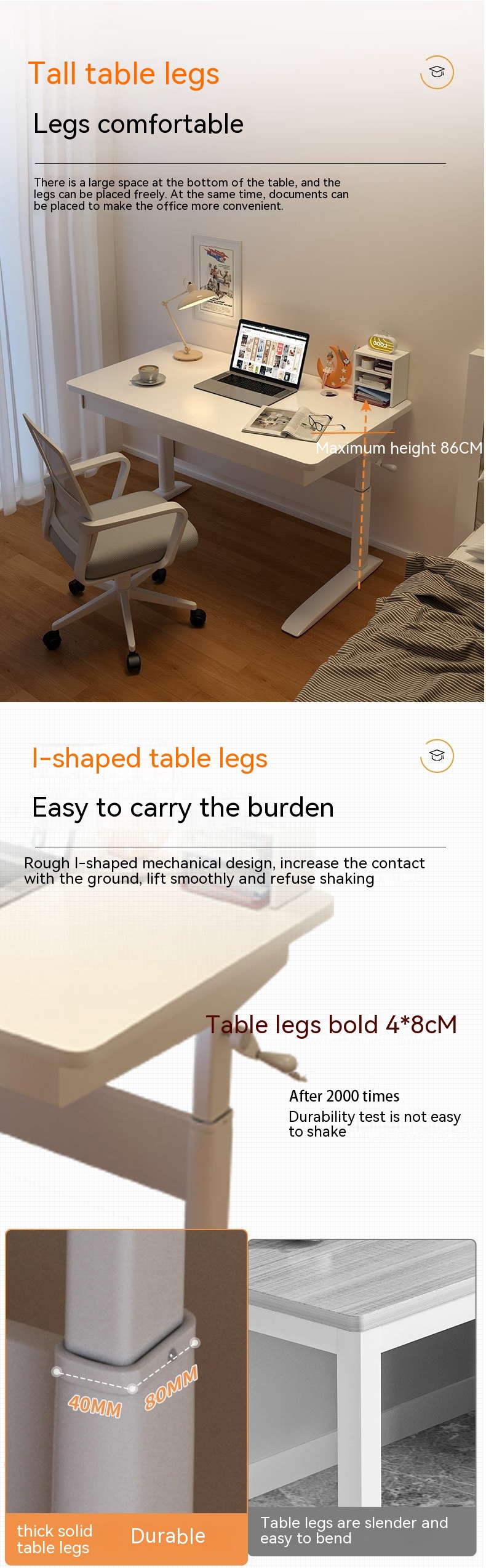 Student Study Writing Desk Elevate Your Productivity with This Wooden Office Desk