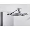 Buy cheap ROVATE Nickel Brushed Rain Shower Panel Round Shape For Indoor Shower Room from wholesalers