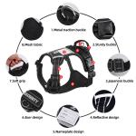 Pet Anti breakaway Harness Reflective Multifunctional Anti Lost Harness For