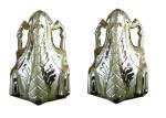 Plastic Customized Funeral Golden Decoration Coffin Parts For casket