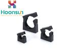 Buy cheap Customized Color Nylon Hose Clamps Plastic Flexible Corrugated Conduit Pipe Clamp from wholesalers