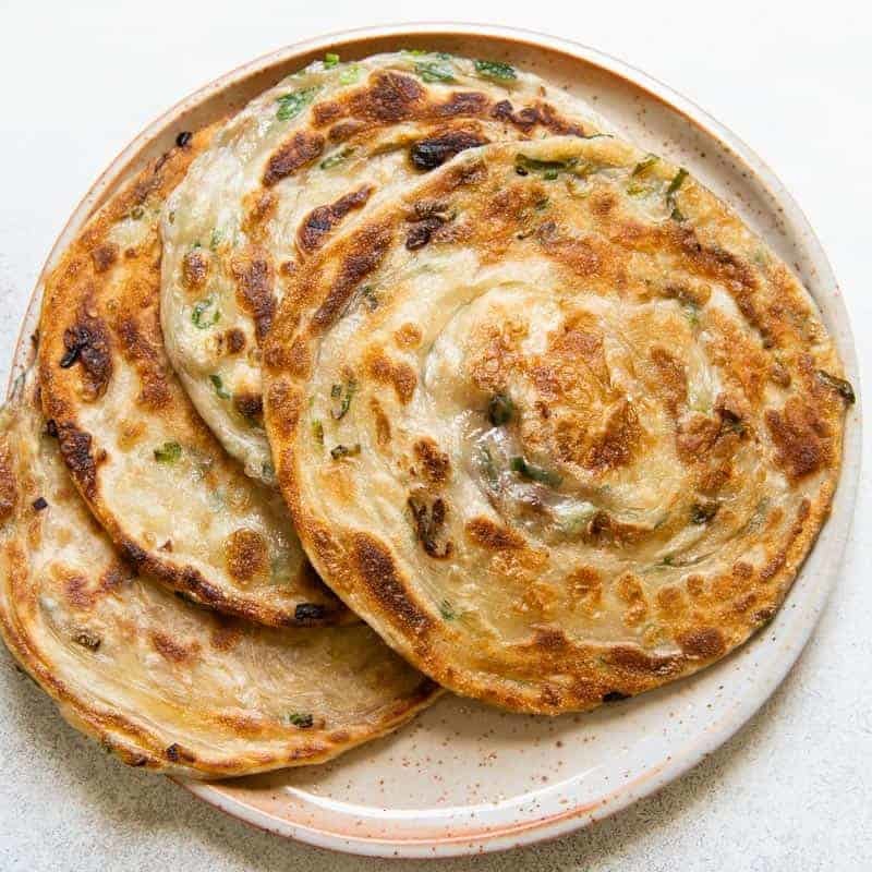 Plain Lachha Paratha Production Line 2 Rows Paratha Making Machine