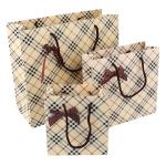 Custom Printed Creative Patterned Paper Product Bags Striped Paper Bags