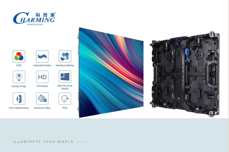 P2.6-P3.91 Indoor Concert Stage Background LED Display Advertising Screen