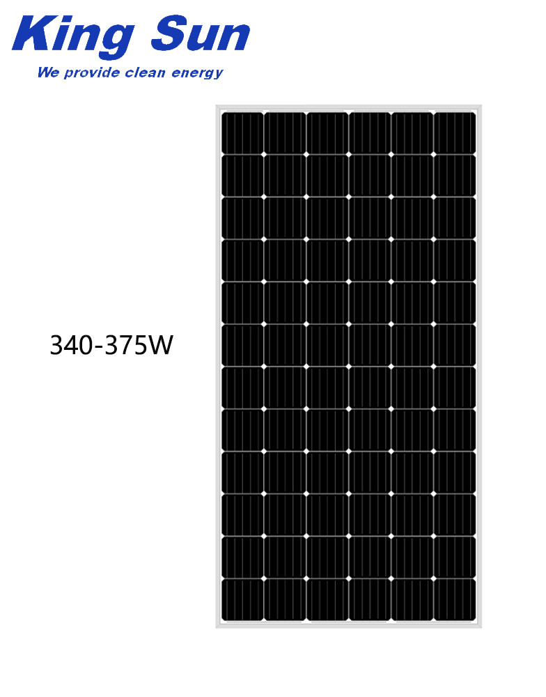 360W Monocrystalline Solar Panel , Monocrystalline PERC Solar Panel
