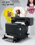 220V/110V 24inch DTF Printer with Full Set of 2 EPS Heads and Vertical Powder
