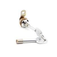 Buy cheap Zinc Alloy Tubular Cam Lock Chrome Finish Brass Keys 360 Degree Rotation product