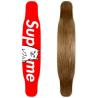 Buy cheap 46inch Dancer Longboard Deck Skateboard Olive Wood from wholesalers