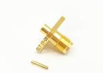 RF Coaxial Cable Connectors Solder Attachment 50Ohm Female SMA Jack Connector