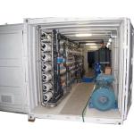 Package Containerized Water Treatment Plant 440v Hydranautics Membrane