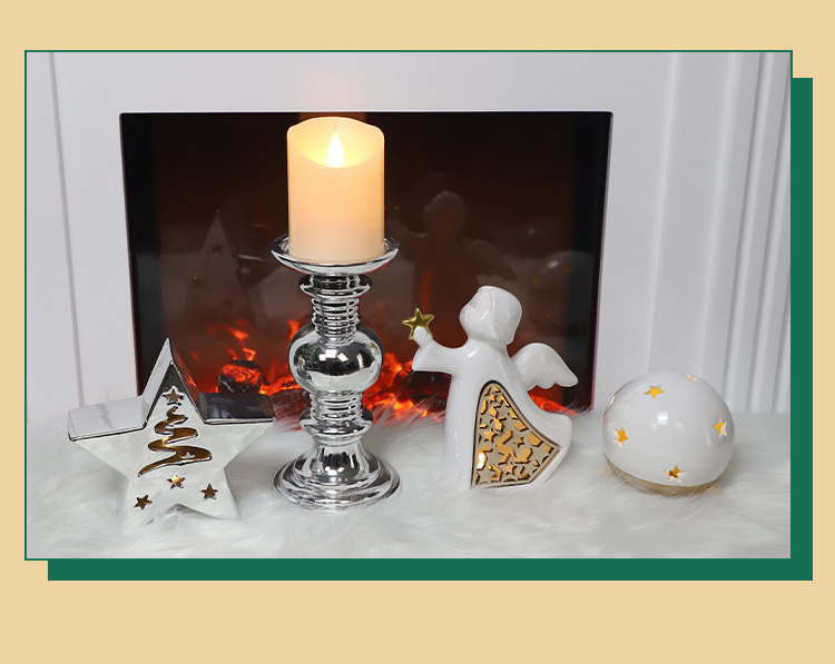 DIY Decorating Ceramic Anniversary Gift , Christmas Ball Ornaments For Home Hotel Party